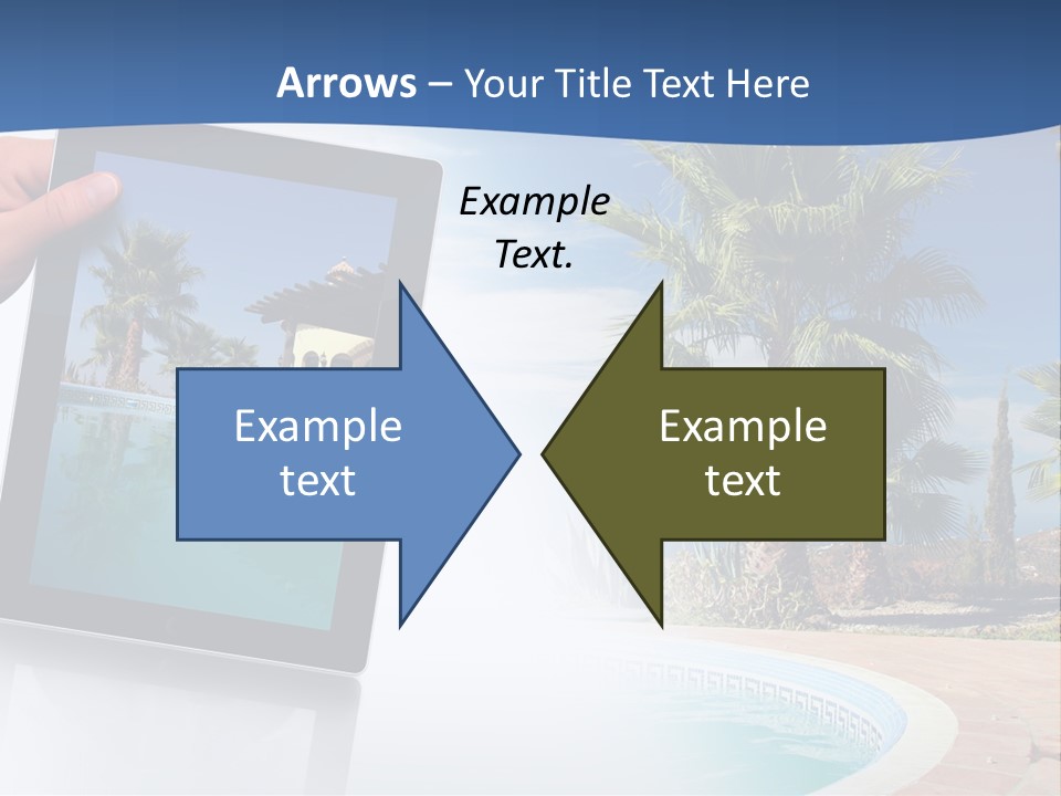 Vacations Landscape Beach PowerPoint Template