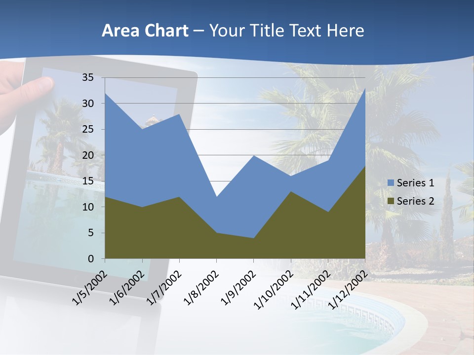 Vacations Landscape Beach PowerPoint Template