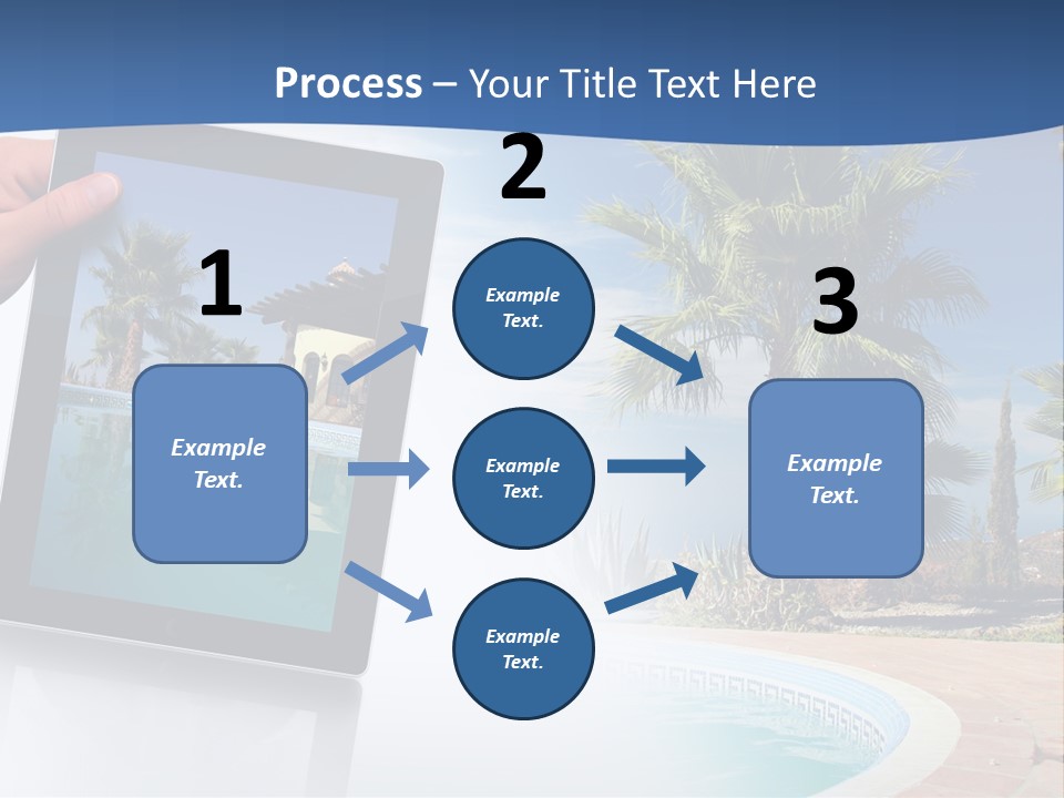 Vacations Landscape Beach PowerPoint Template
