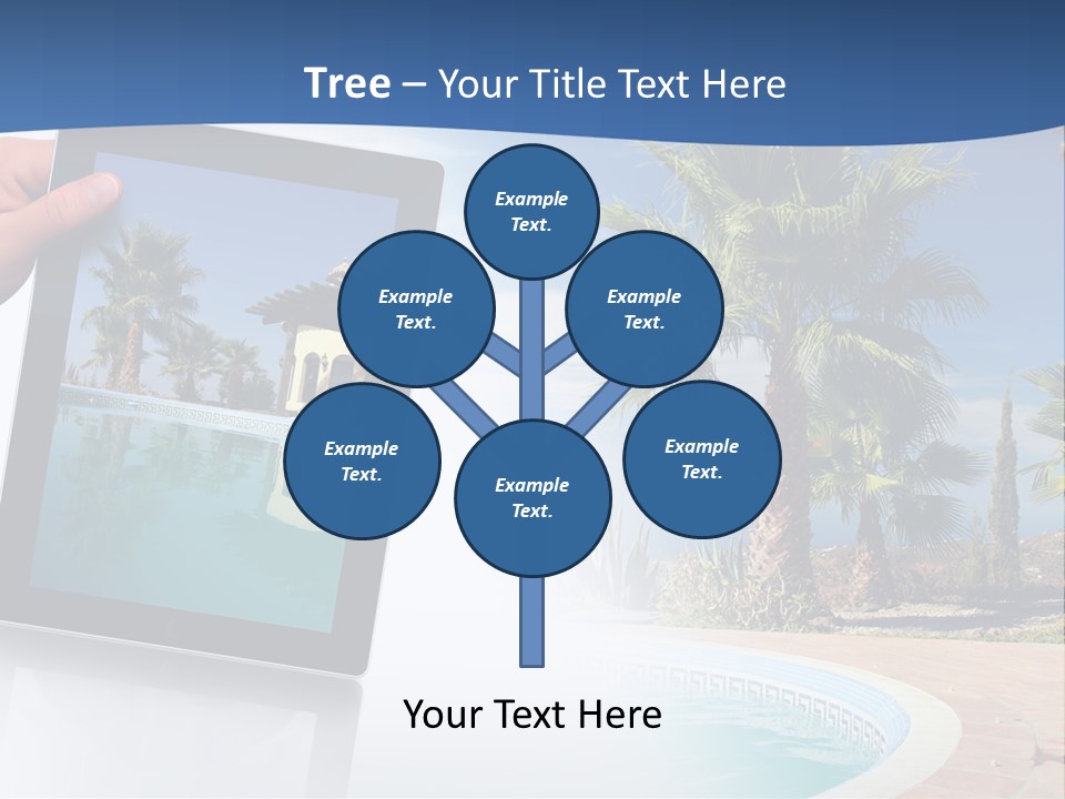 Vacations Landscape Beach PowerPoint Template