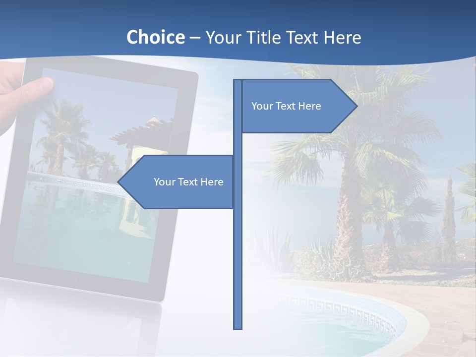 Vacations Landscape Beach PowerPoint Template