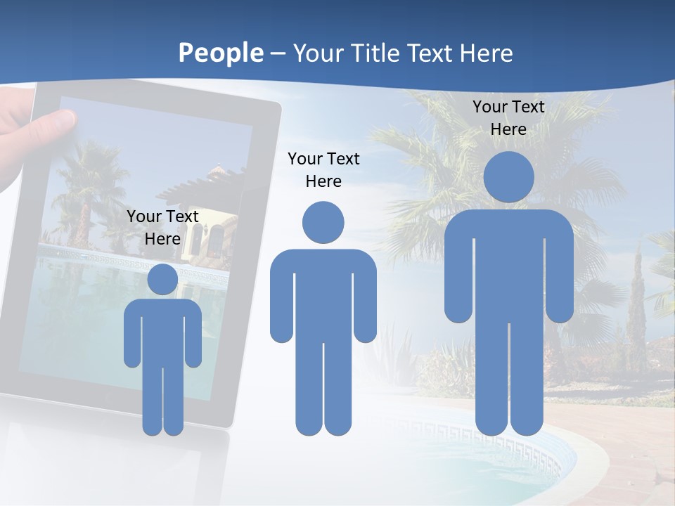 Vacations Landscape Beach PowerPoint Template