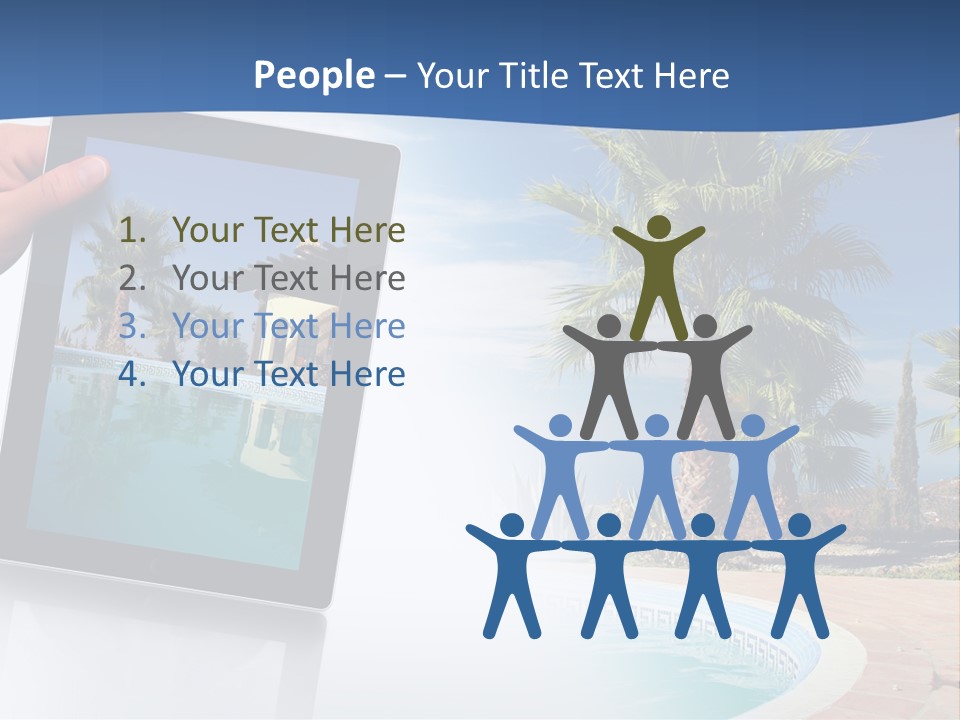 Vacations Landscape Beach PowerPoint Template