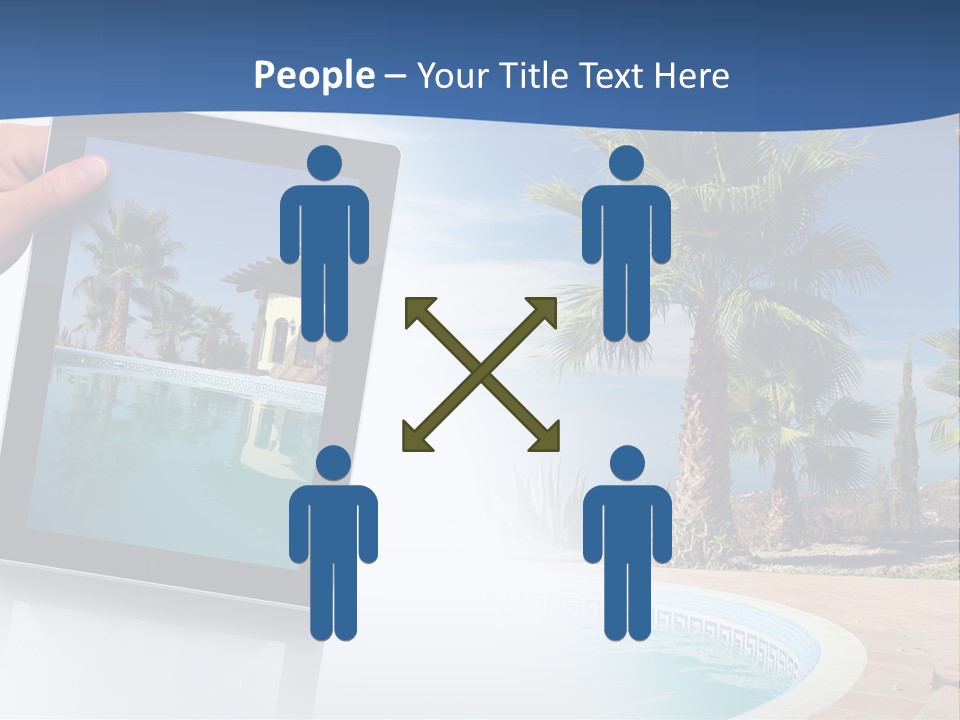 Vacations Landscape Beach PowerPoint Template