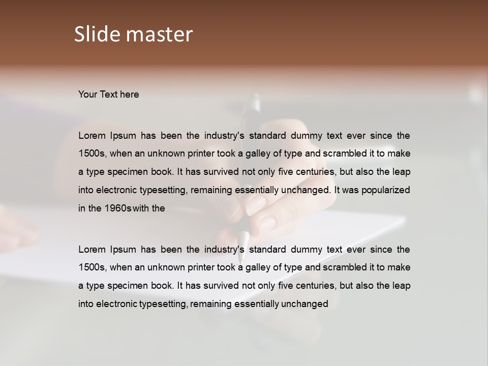 Manager Job Cell PowerPoint Template