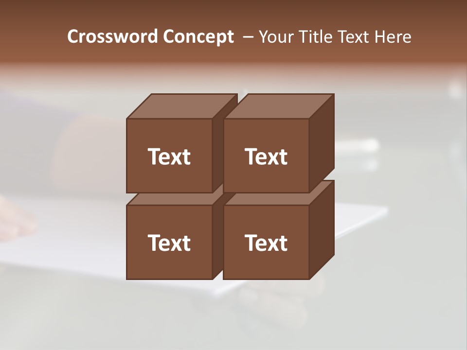 Manager Job Cell PowerPoint Template