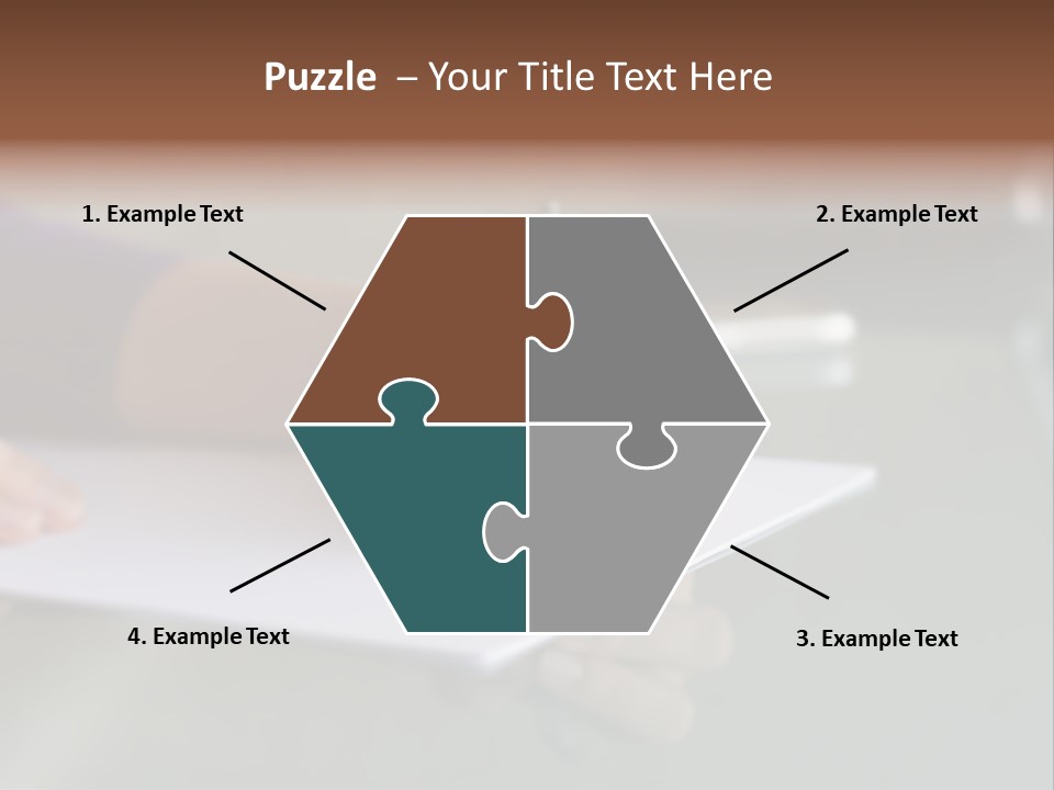 Manager Job Cell PowerPoint Template