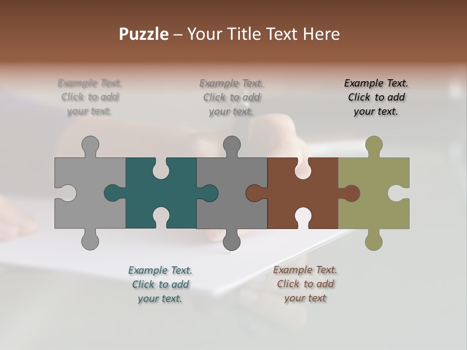 Manager Job Cell PowerPoint Template