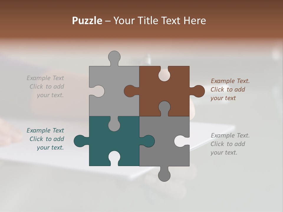 Manager Job Cell PowerPoint Template