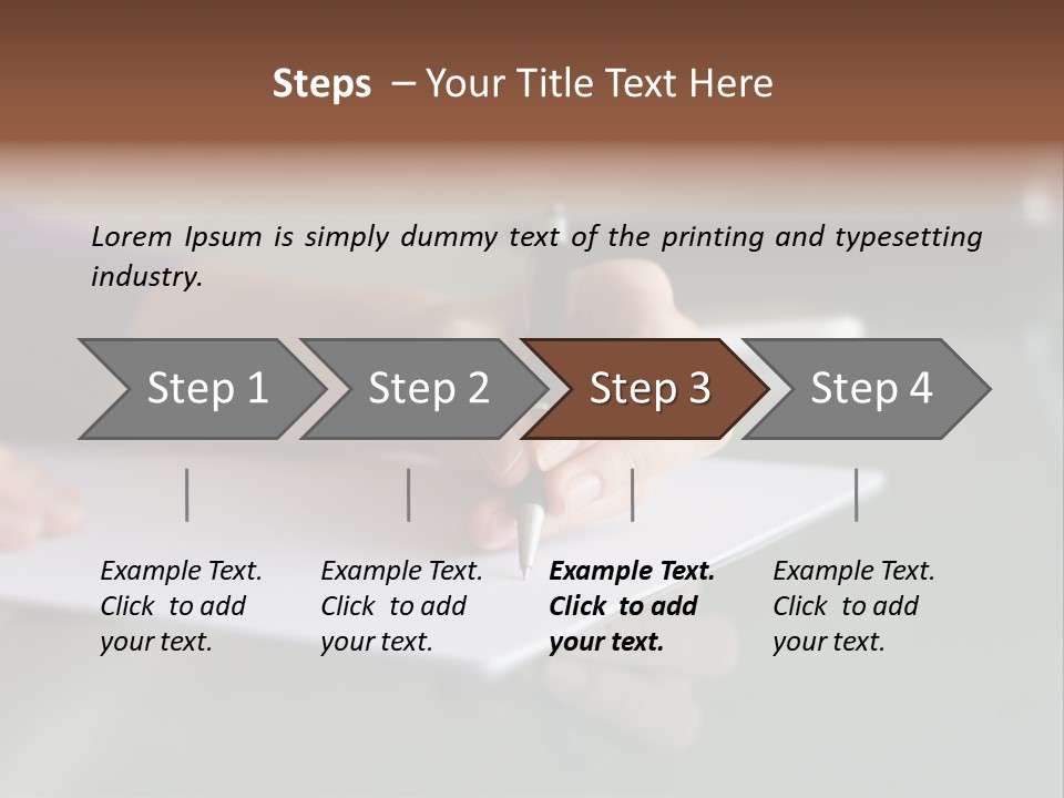 Manager Job Cell PowerPoint Template