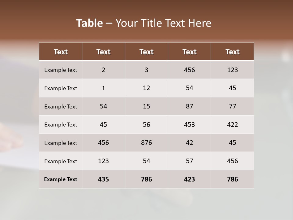 Manager Job Cell PowerPoint Template