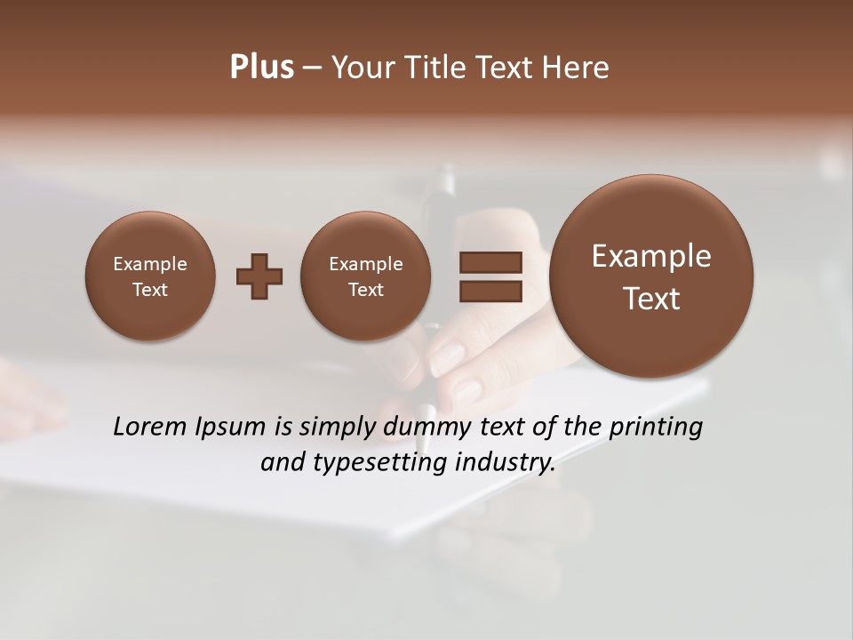 Manager Job Cell PowerPoint Template