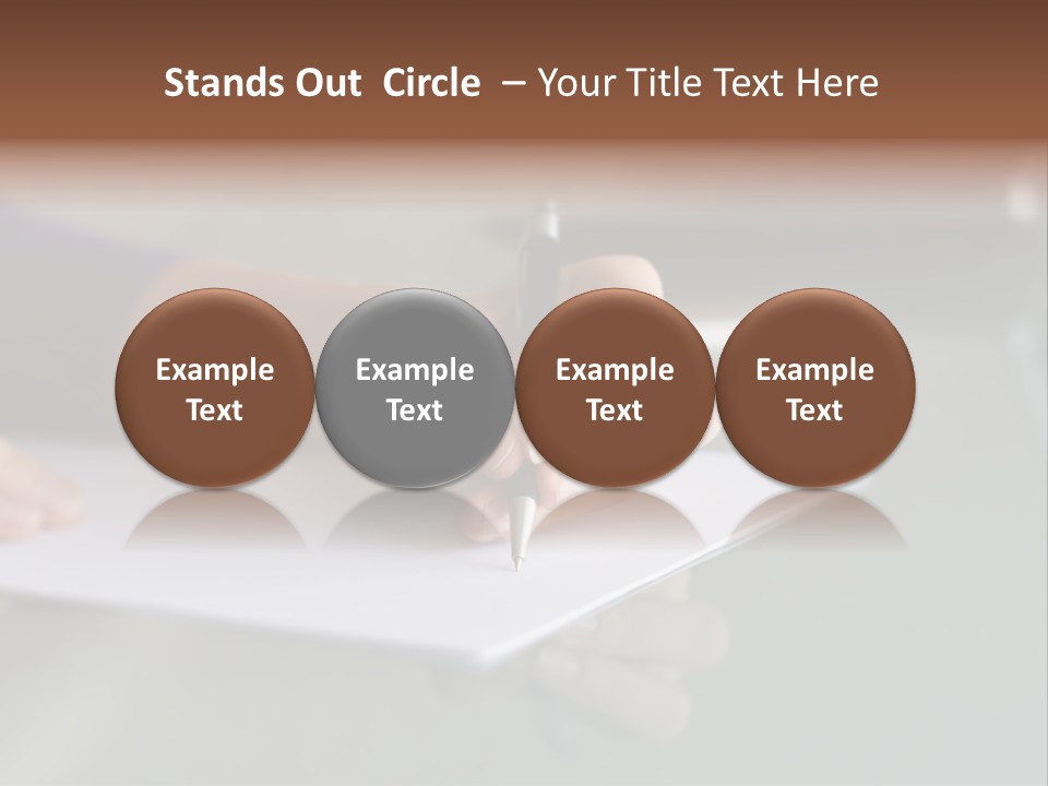 Manager Job Cell PowerPoint Template