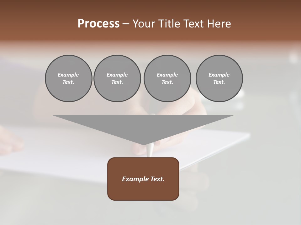 Manager Job Cell PowerPoint Template