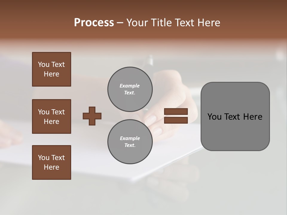 Manager Job Cell PowerPoint Template