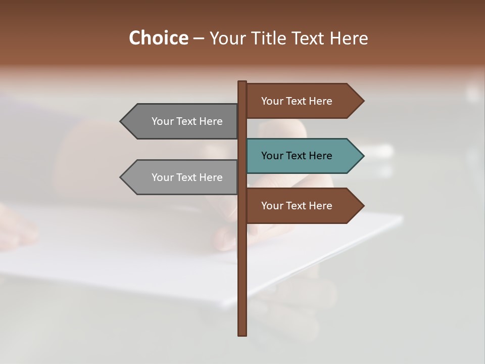Manager Job Cell PowerPoint Template