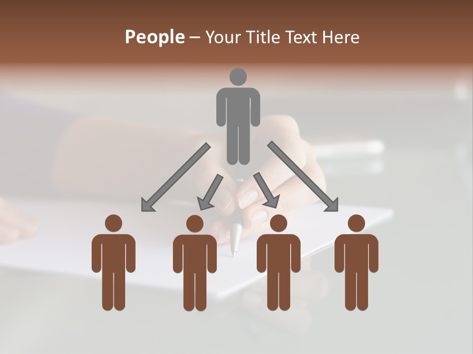 Manager Job Cell PowerPoint Template