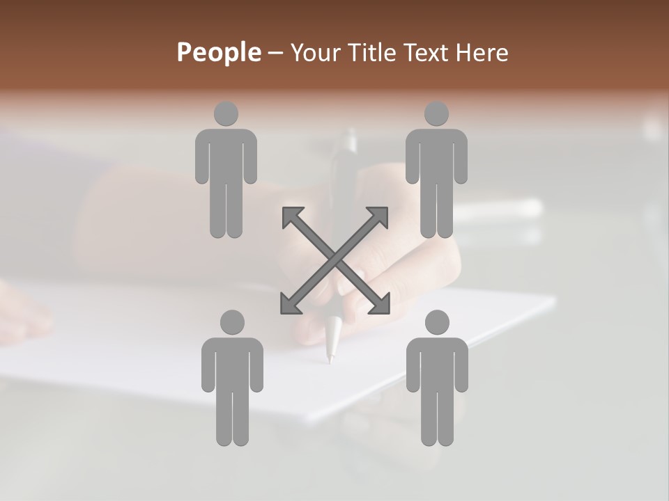 Manager Job Cell PowerPoint Template