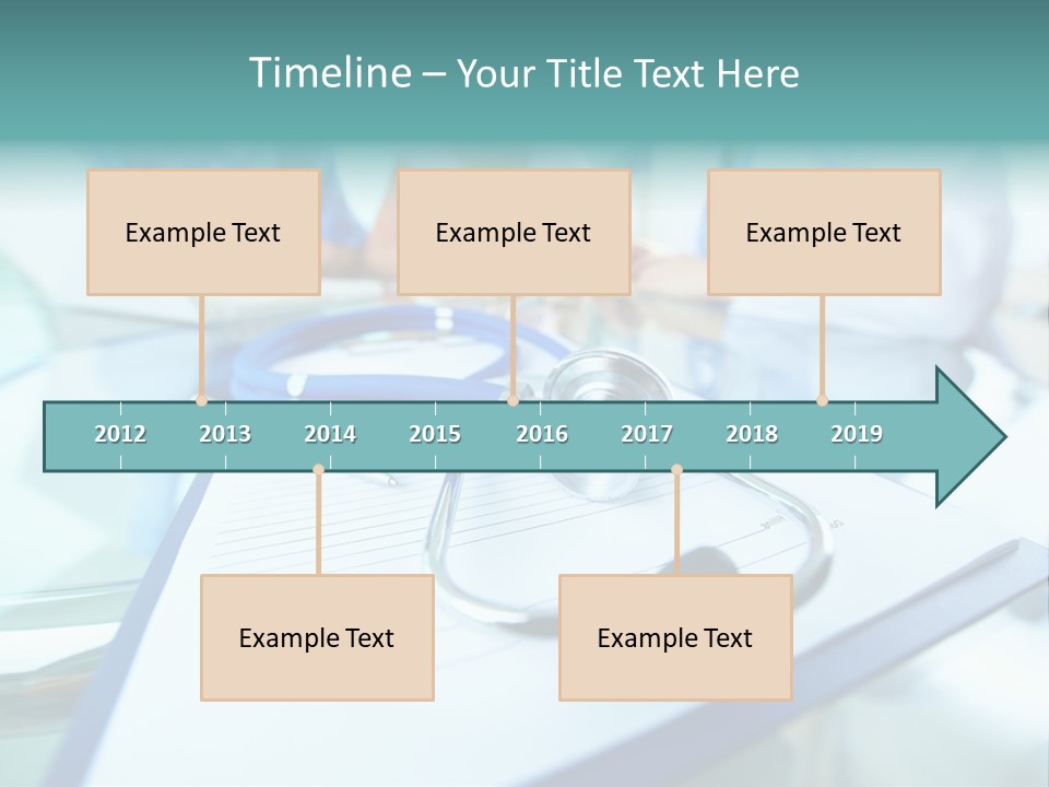 Team White Occupation PowerPoint Template