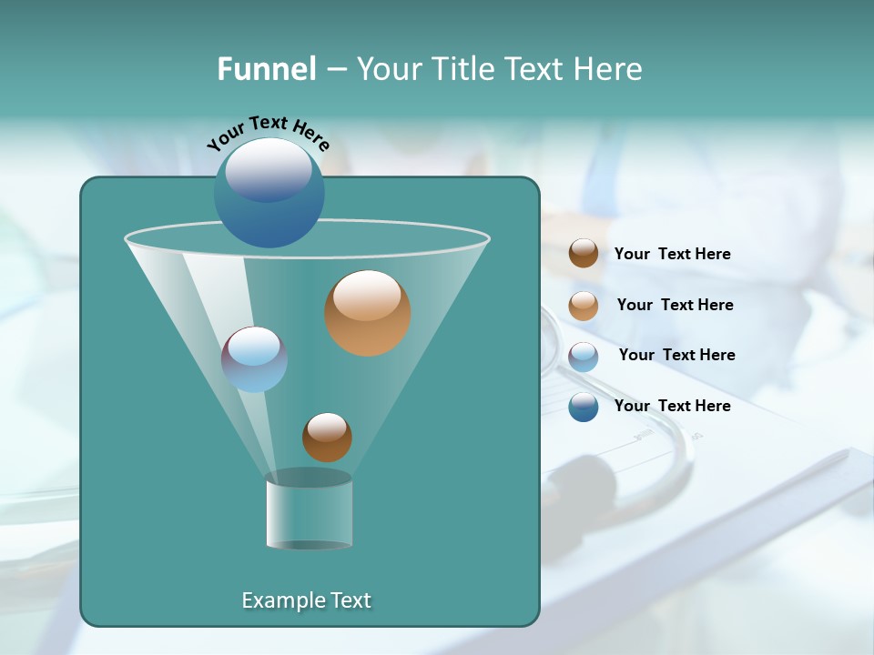 Team White Occupation PowerPoint Template