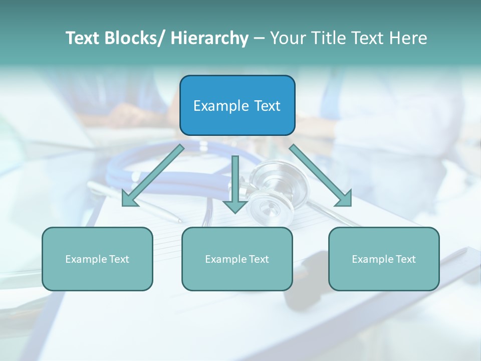 Team White Occupation PowerPoint Template