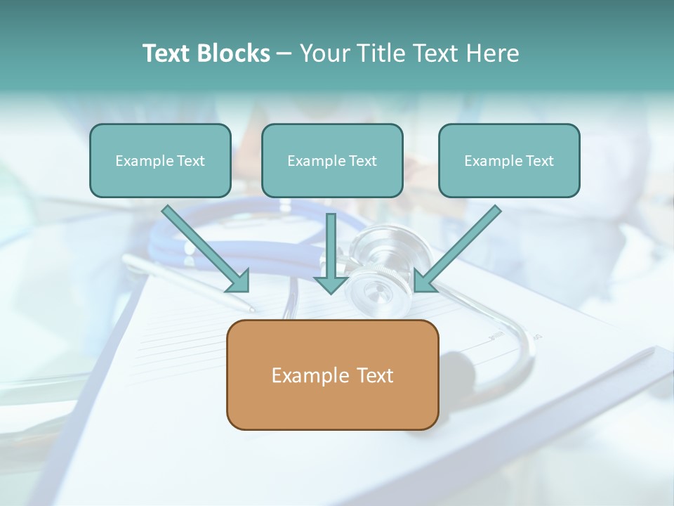 Team White Occupation PowerPoint Template