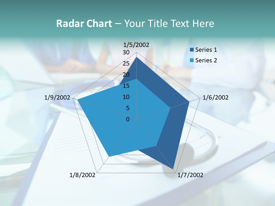 Team White Occupation PowerPoint Template
