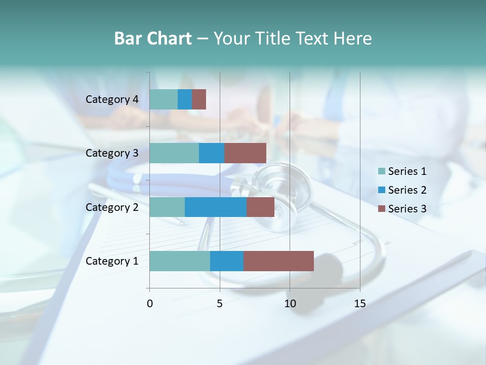 Team White Occupation PowerPoint Template