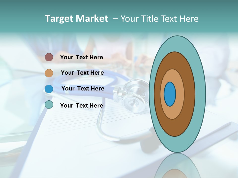 Team White Occupation PowerPoint Template