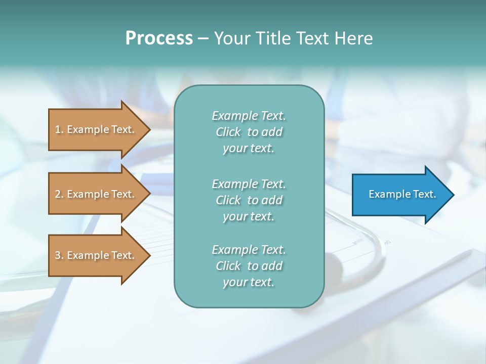 Team White Occupation PowerPoint Template