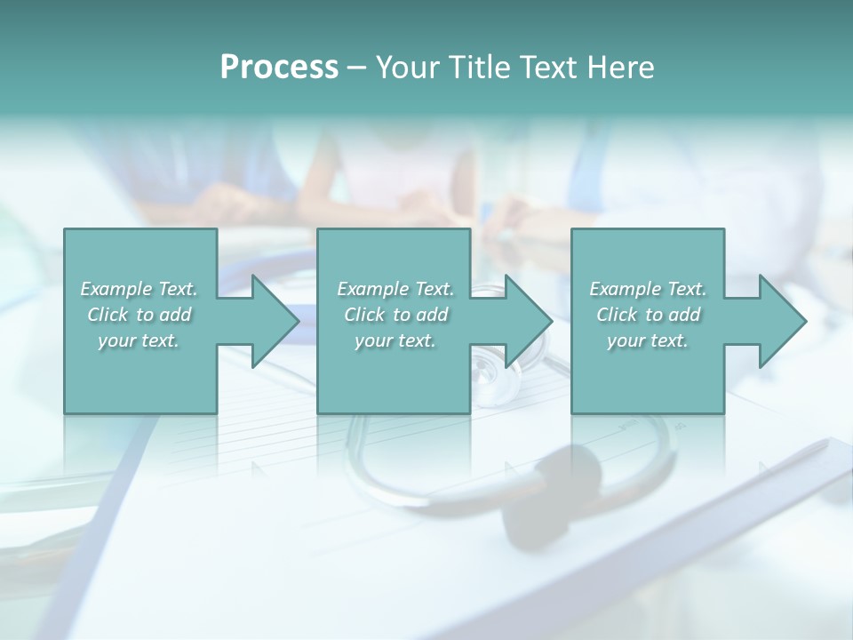 Team White Occupation PowerPoint Template