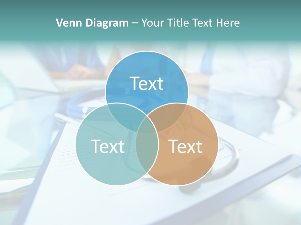 Team White Occupation PowerPoint Template