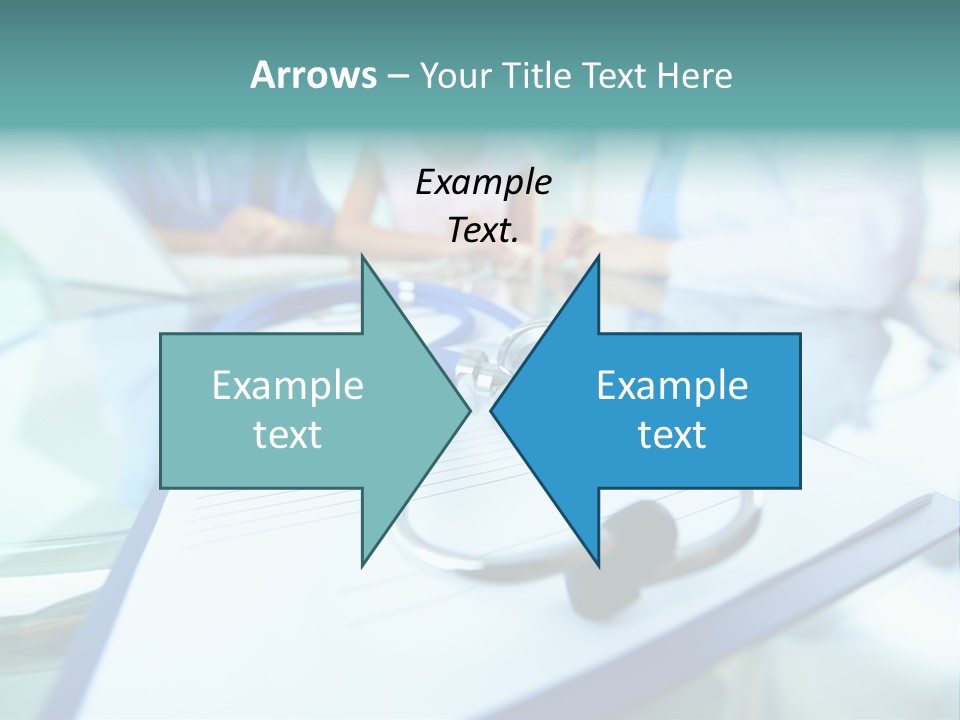 Team White Occupation PowerPoint Template