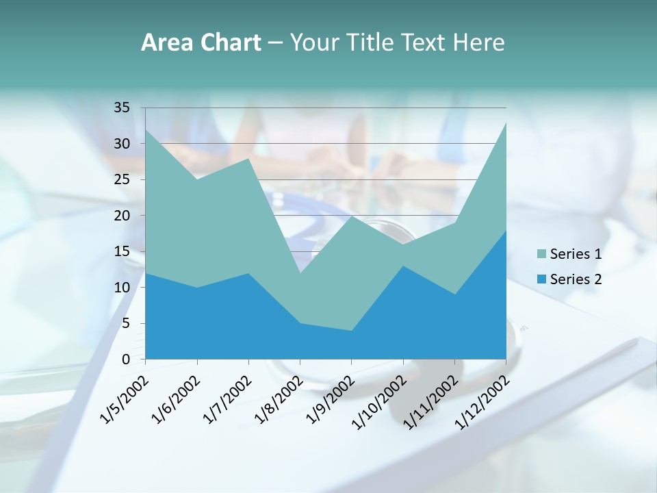 Team White Occupation PowerPoint Template