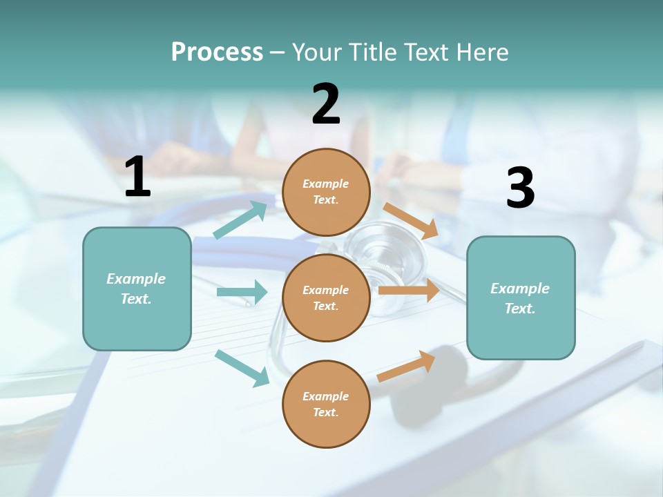 Team White Occupation PowerPoint Template