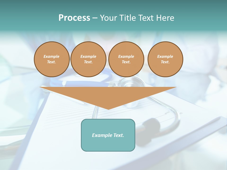 Team White Occupation PowerPoint Template