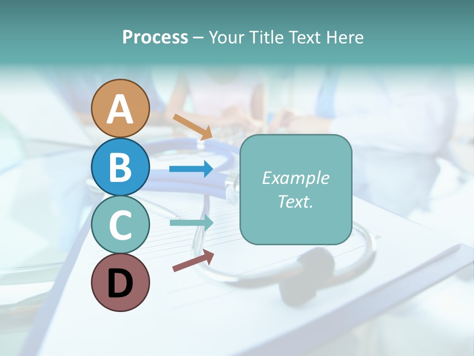 Team White Occupation PowerPoint Template