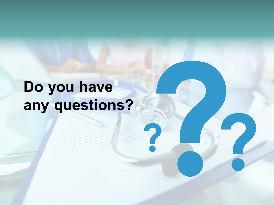 Team White Occupation PowerPoint Template