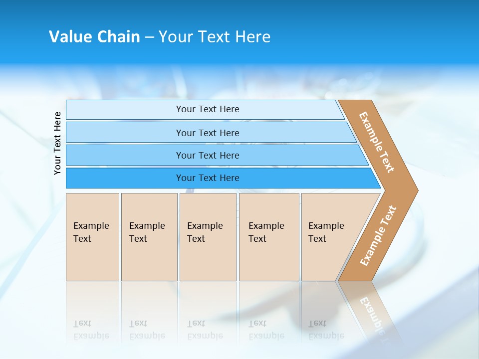 Clinician Workplace Closeup PowerPoint Template