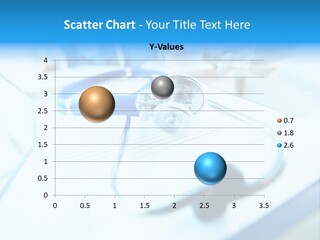 Clinician Workplace Closeup PowerPoint Template