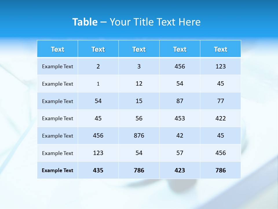 Clinician Workplace Closeup PowerPoint Template
