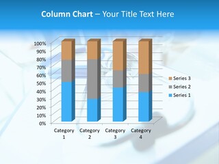 Clinician Workplace Closeup PowerPoint Template