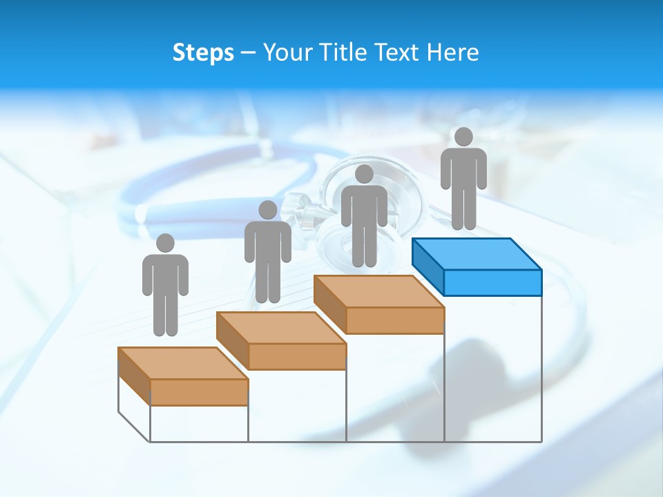 Clinician Workplace Closeup PowerPoint Template