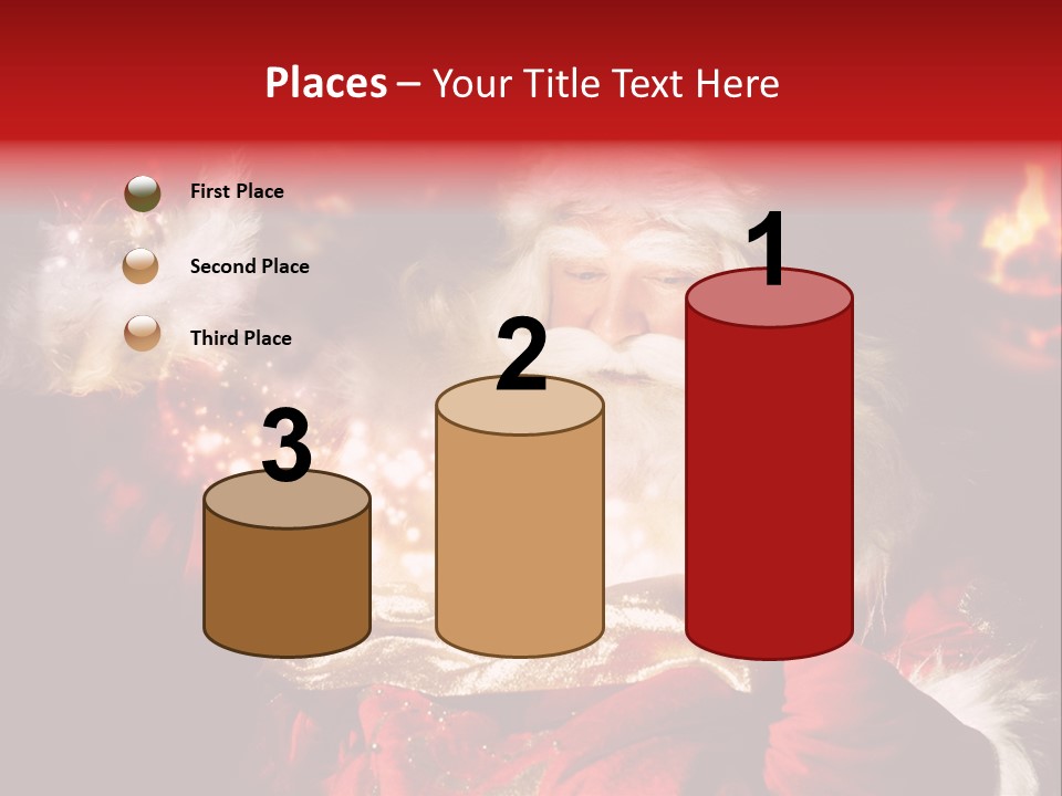 Sparkling Old Interior PowerPoint Template