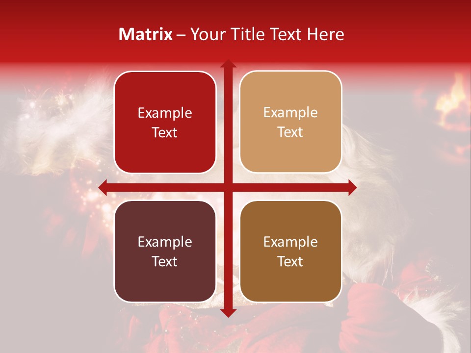 Sparkling Old Interior PowerPoint Template