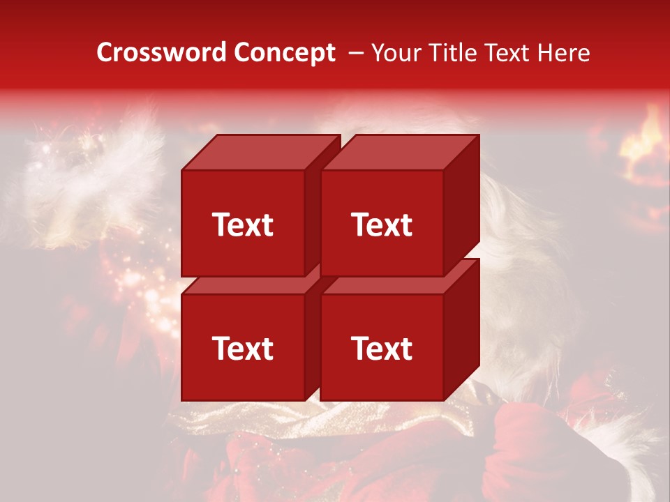 Sparkling Old Interior PowerPoint Template