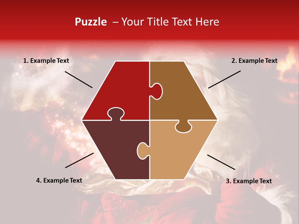 Sparkling Old Interior PowerPoint Template