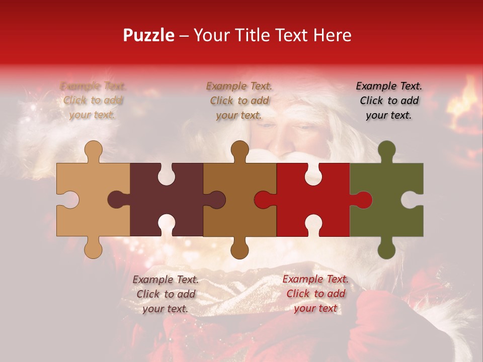 Sparkling Old Interior PowerPoint Template