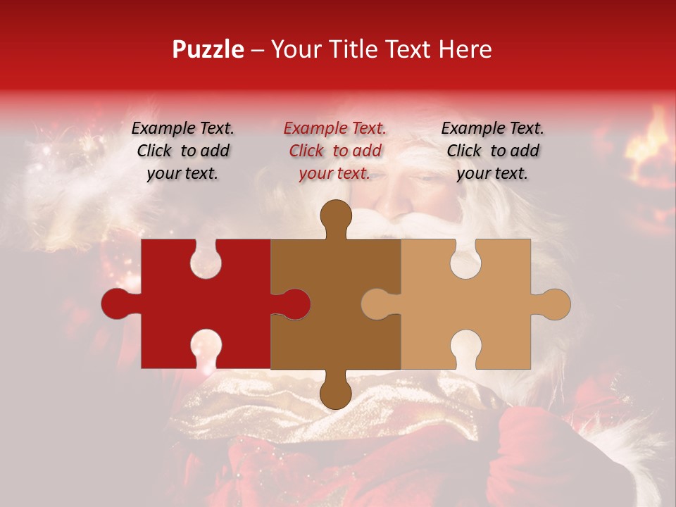 Sparkling Old Interior PowerPoint Template