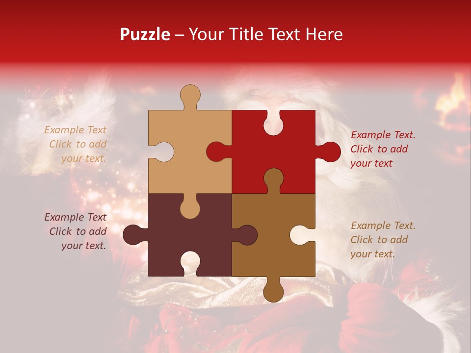 Sparkling Old Interior PowerPoint Template